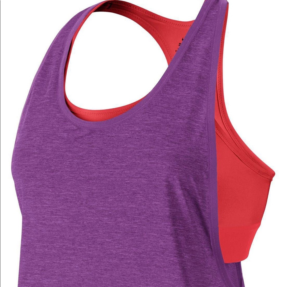 nike 2 in 1 workout tank top